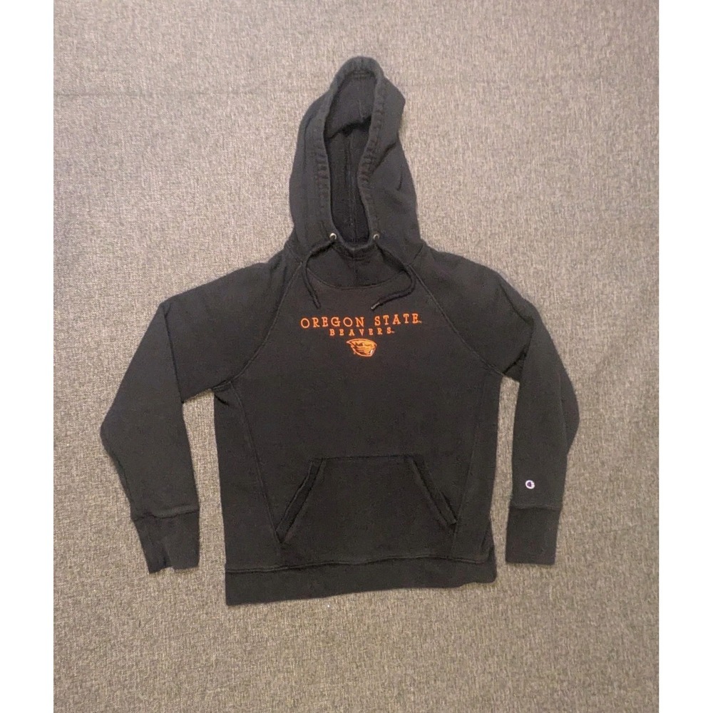 Oregon State Beavers Hoodie Womens Medium NCAA Pullover Champions M Sweatshirt